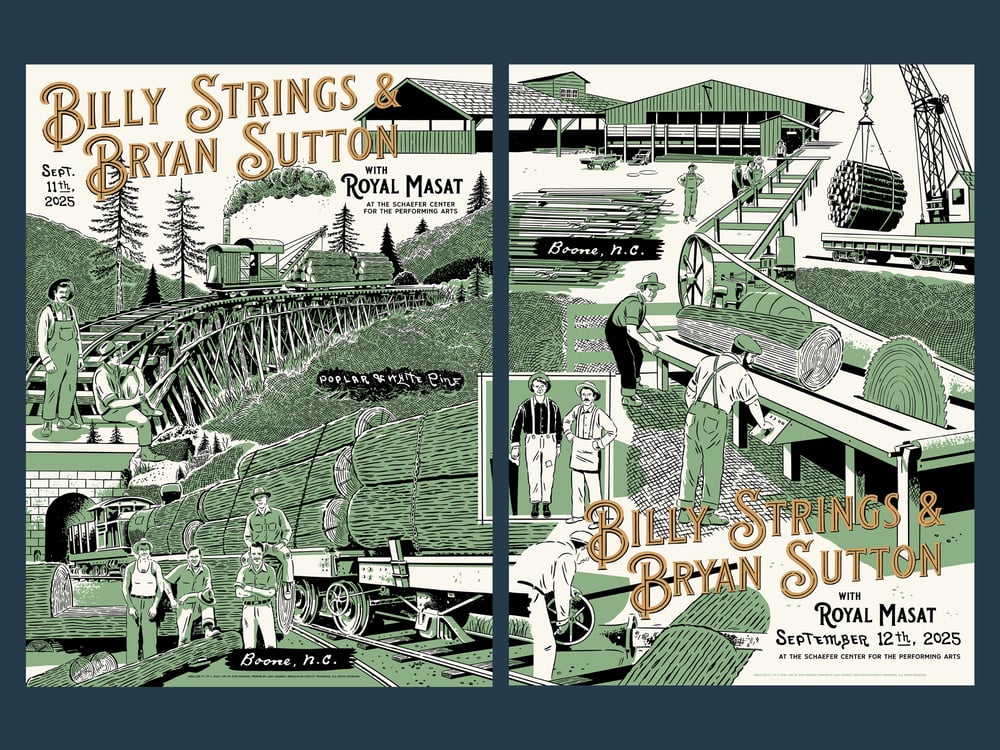 Image of Billy Strings – Boone, NC – Matching Set