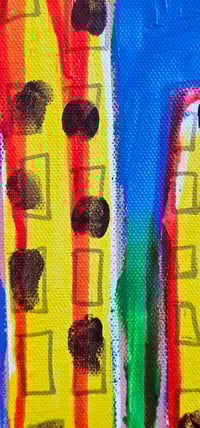 Image 2 of Colourful skyscrapers by 'The Naked Artist' aka Suzie