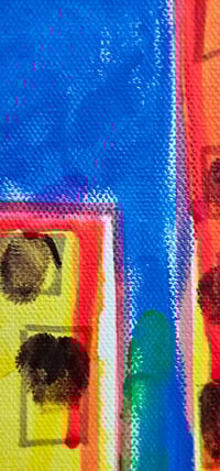 Image 3 of Colourful skyscrapers by 'The Naked Artist' aka Suzie