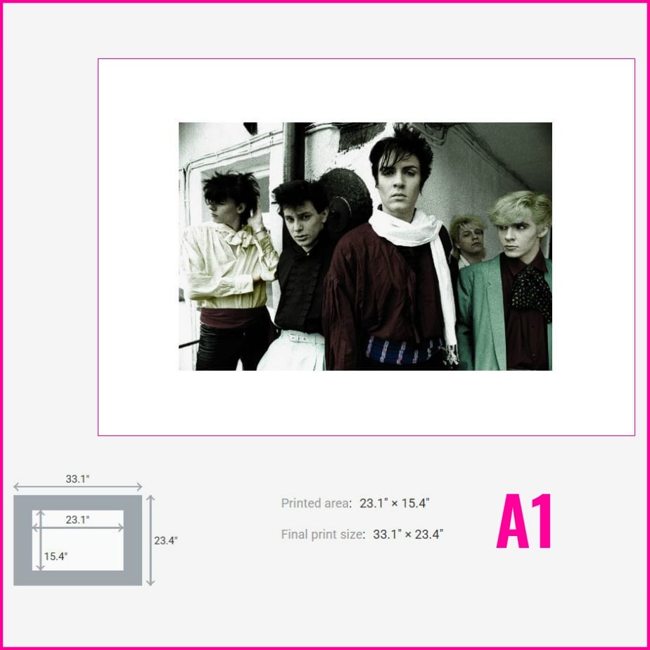 Image of Sale! Duran Duran at Chipping Norton Studios Recording Planet Earth (1981)
