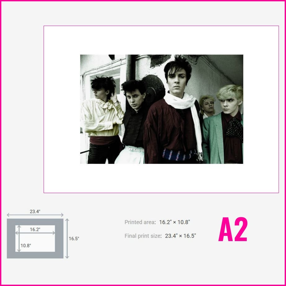 Image of Sale! Duran Duran at Chipping Norton Studios Recording Planet Earth (1981)