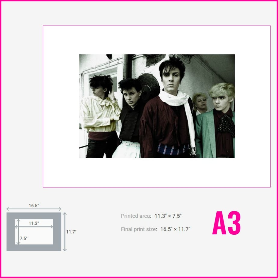 Image of Sale! Duran Duran at Chipping Norton Studios Recording Planet Earth (1981)