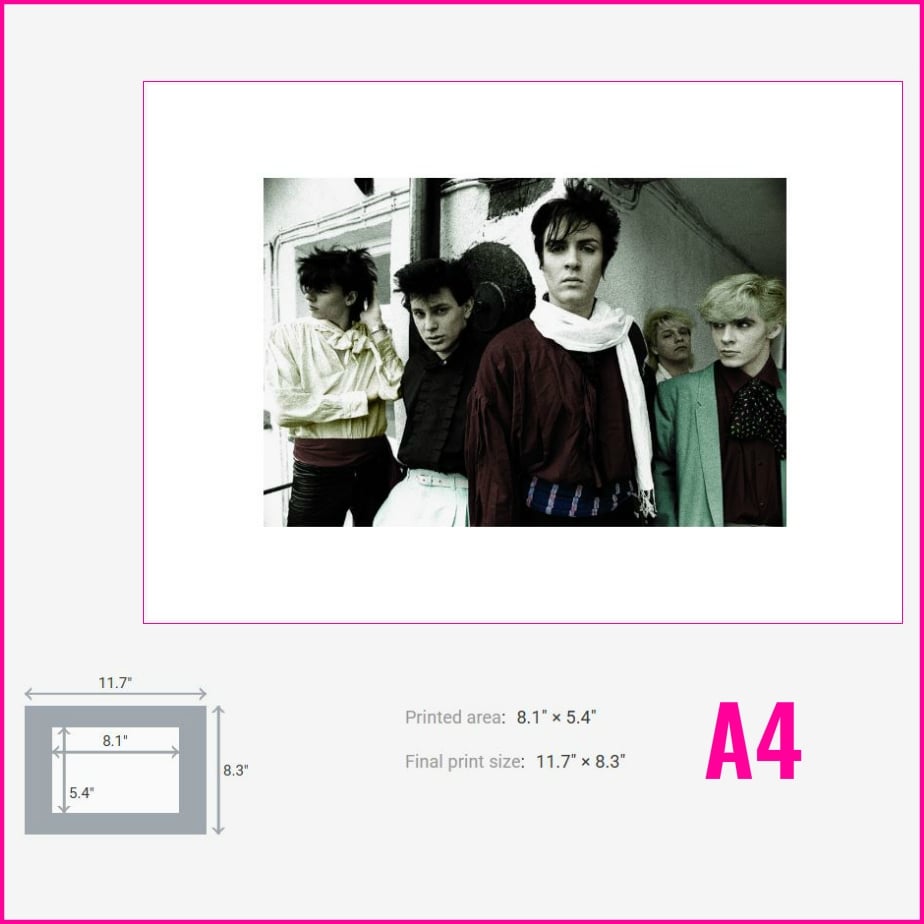 Image of Sale! Duran Duran at Chipping Norton Studios Recording Planet Earth (1981)