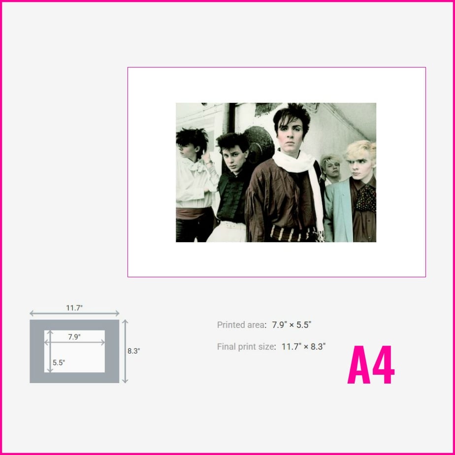 Image of Sale! Duran Duran outside studio during recording of Planet Earth  copy