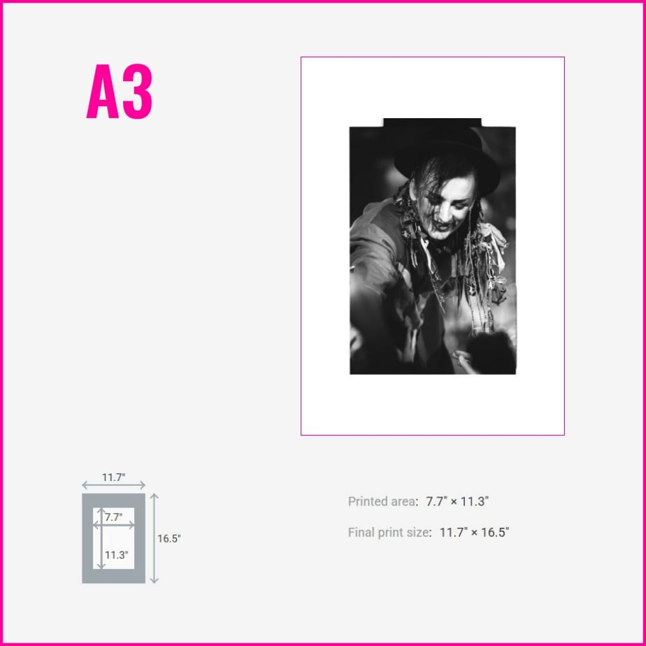 Image of Sale! Boy George - live (1982)