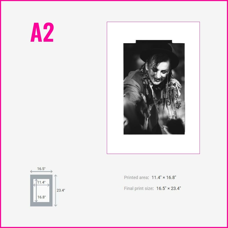 Image of Sale! Boy George - live (1982)