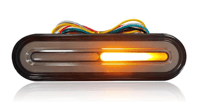 Image 1 of Universal LED Dual-Stage Tail Light w/ Sequential Turn Signals