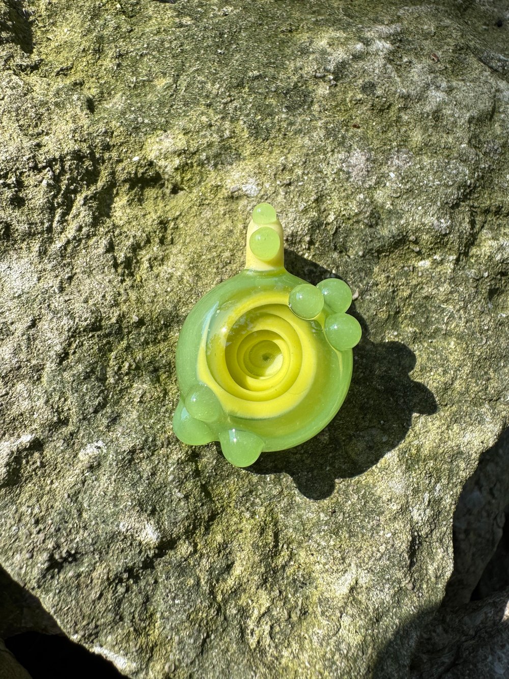 Lemon Lime Vortex Pendant 