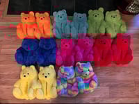 Image 1 of Bear Slippers 