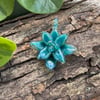 Aqua Succulent Pendant
