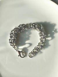 Image 1 of chainmaille bracelet 2/3