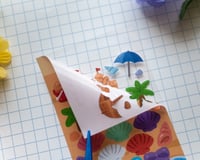 Image 8 of Beach Day Deco Sticker Sheet (+ TXT ver)