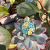 Blue Pastel Geo Pendant
