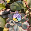 Purple Pastel Geo Pendant