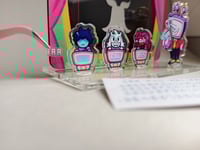 Image 2 of Acrylic Standee-Cardholder "It's TV Time"