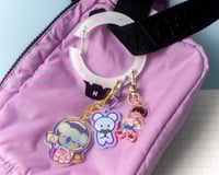 Image 2 of Army Bomb Acrylic Carabiner