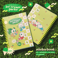 Image 2 of [Original] Breakfast Friends Stickerbook ✮ ⋆ ˚｡