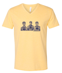 Image 1 of Limited Edition - Michigan "Alcatraz" v-neck T-shirt