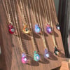 White Opal Mini Pendants