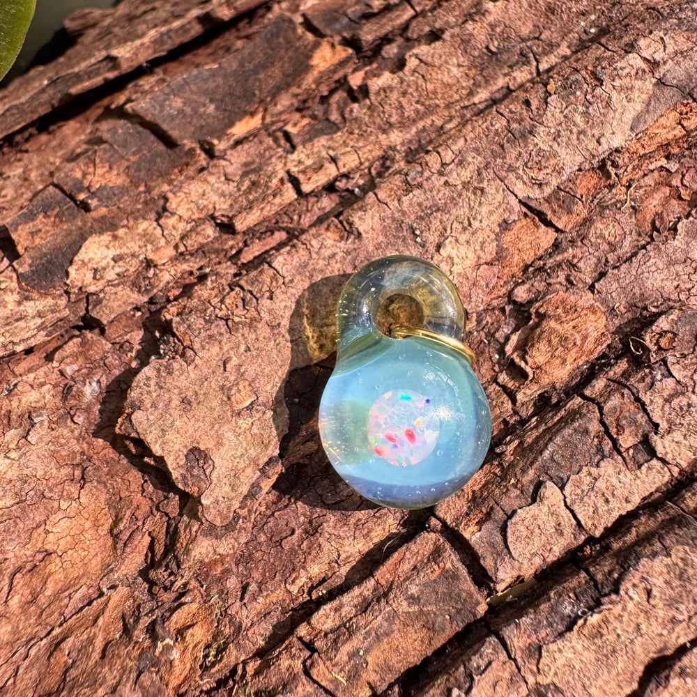 White Opal Mini Pendants