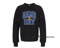 Image 2 of PREORDER - MINERS GAME DAY  REGLAN CREWNECK YOUTH