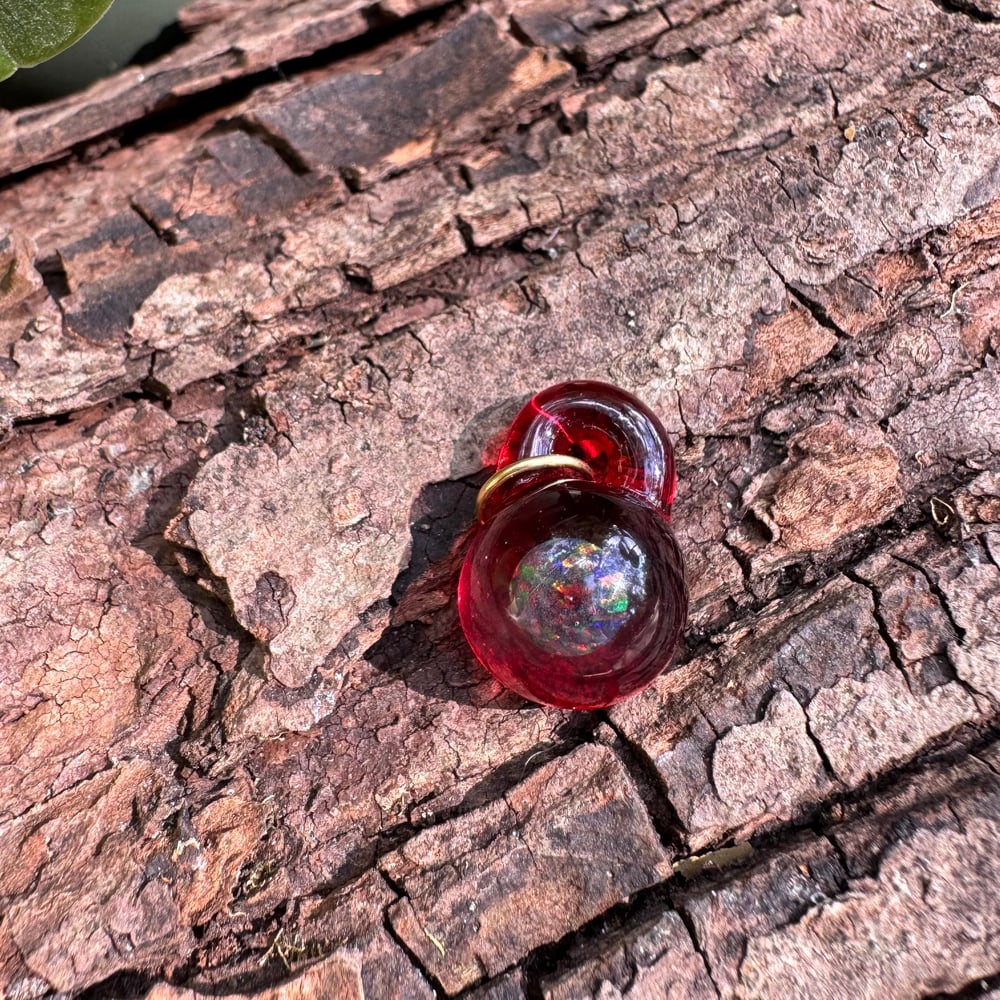 Black Opal Mini Pendants