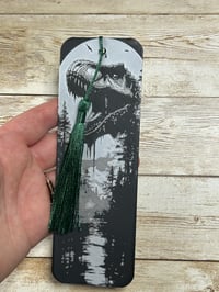 Image 2 of T-Rex Bookmark – Collector’s Edition in Greyscale