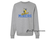 Image 3 of PREORDER - BEULAH MINERS HEAVYWEIGHT CREWNECK ADULT