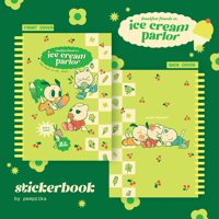 Image 1 of [Original] Breakfast Friends Stickerbook ✮ ⋆ ˚｡