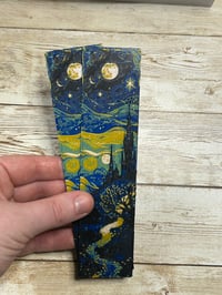 Image 2 of Starry Night Bookmark – Inspired by Van Gogh [2]