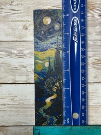 Image 3 of Starry Night Bookmark – Inspired by Van Gogh [2]