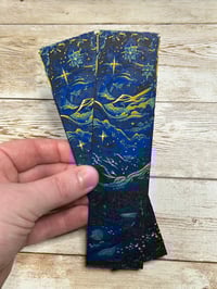 Image 2 of Starry Night Bookmark – Inspired by Van Gogh [3]