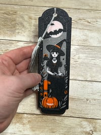 Image 3 of Witchy Girl Bookmark – Halloween Reading Magic 🎃✨