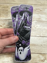Image 2 of Evil Halloween Bookmark [2]– Ghosts, Moon & Bats Design 👻🌕🦇