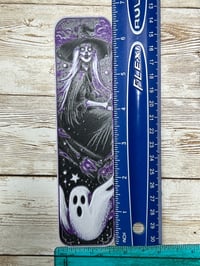 Image 3 of Evil Halloween Bookmark [2]– Ghosts, Moon & Bats Design 👻🌕🦇