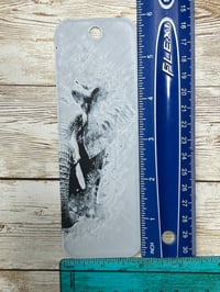 Image 2 of Elephant Bookmark – Artistic Black & White Design 🐘🖤🤍