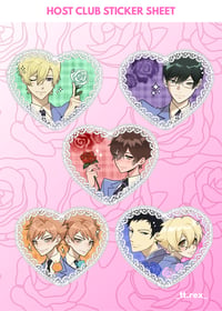 H0st Club Sticker Sheet