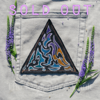 Image 4 of Folk Art Pyramids - Painted Patches