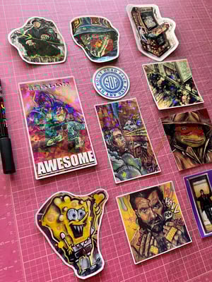 STICKER SLAP PACK #2 / 2025 (TRADING CARD INCLUDED)