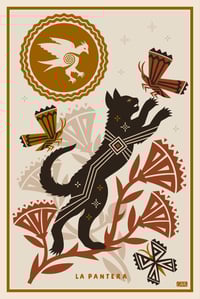LA PANTERA - 9x6 - Full Color Print