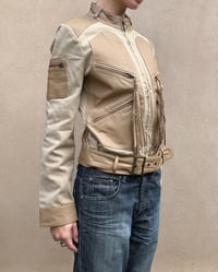 Image 1 of BEIGE LEATHER JACKET