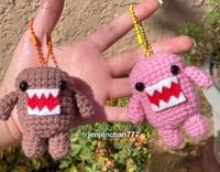 Image 1 of Crochet Domos pink or brown!