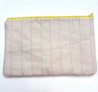 Image 3 of Spark Pouch Large- Olive and Ecru