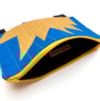 Image 4 of Spark Pouch Large- Cobalt and Mustard
