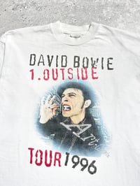 Image 4 of *Rare* David Bowie 1996 ‘Outside’ White Longsleeve Shirt