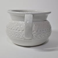 Image 6 of Scarce Antique Victorian First Period  Belleek 'Gladstone' Chamberpot c.1877