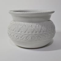 Image 8 of Scarce Antique Victorian First Period  Belleek 'Gladstone' Chamberpot c.1877