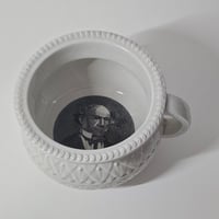 Image 5 of Scarce Antique Victorian First Period  Belleek 'Gladstone' Chamberpot c.1877