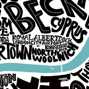 Image of South East & East London Portrait Type Map