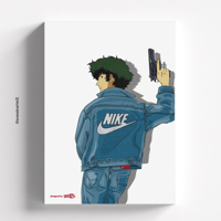 Image 1 of Canvas Cowboy Bebop Spike x Levis x Nike (Limited Edition) Hypebeast